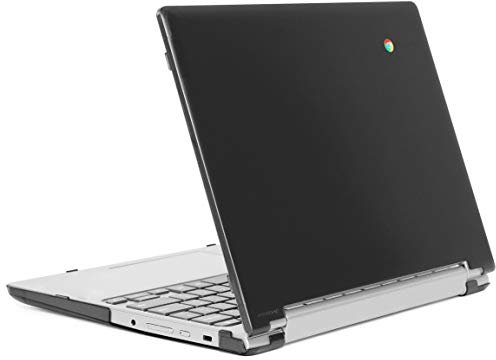 mCover Coque rigide uniquement compatible avec ordinateur portable Lenovo Flex 3 11M735 2021 11,6 2 en 1 Chromebook 2021 Noir