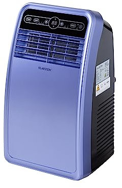Klarstein Mobile Klimaanlage mit Abluftschlauch, 4-in-1 Klimagerät mit Ventilator, Luftentfeuchter & Nachtmodus, Kleine & Portable Klimaanlage für Wohnung & Büro, App-Steuerung, 7000 BTU