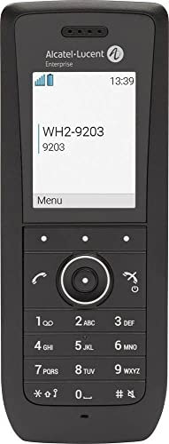 Alcatel-Lucent Enterprise 8158s Schnurloses Telefon VoIP Farbdisplay Schwarz