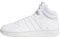 adidas Hoops 3.0 Mid Classic Shoes, Zapatos Mujer, Cloud White/Cloud White/Dash Grey, 38 EU