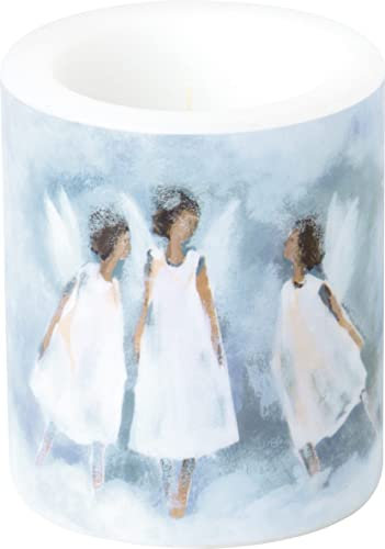 IHR - Ideal Home Range GmbH Windlicht/Kerze Love Peace Hope, Ø 9 x 10,5 cm