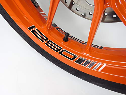 BIKE-label Felgenbett Aufkleber kompatibel für KTM 1290 Super Duke R/GT X790086