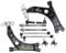 RIDEX Querlenker Reparatursatz 772S0173 Vorne Links & Vorne Rechts Satz Querlenker