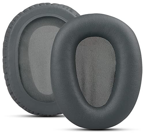 GVOEARS Replacement Ear Pads Cushions for Sony WH-CH700N/710N Headsets Professional Earpads Cushions for Sony Headphones, Premium Protein Leather and Soft Memory Form (Grey)