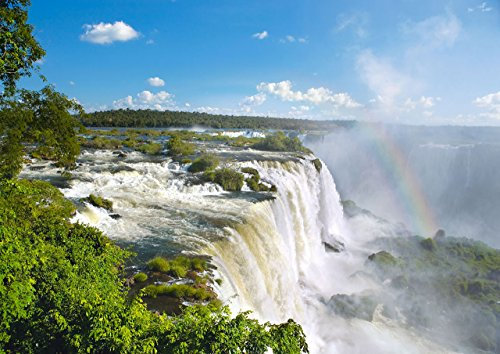 alles-meine.de GmbH Puzzle 500 Teile - Wasserfall im Wald/Wasserfälle - Berge - Landschaft - Wandern/Berg - Landschaften Foto Österreich