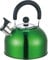 Kabalo Green Stainless Steel Whistling Kettle 3L Stove Top Hob Kitchenware Tea Camping