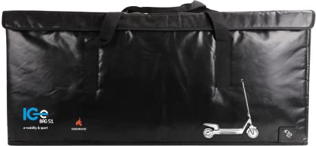ICe Bag S1 Bolsa Ignífuga para Patinetes Eléctricos - Protección contra Explosiones e Incendios de Baterías de Litio - Seguridad Certificada - para Hogar y Trabajo