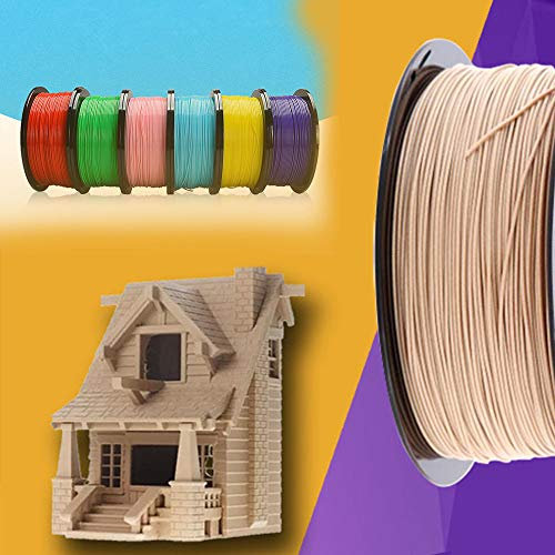 1,75 mm PCL-Filament, 1 kg, hochwertiges Kunststoff-Filament, PCL-3D-Druck, niedrige Temperatur, 3D-Drucker-Filament, 3D-Stift (Color : Skin)