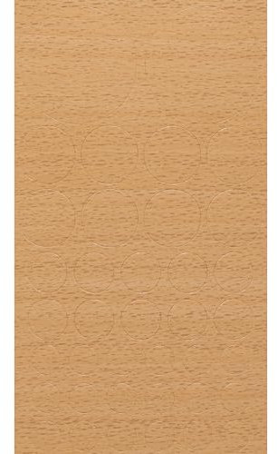 haggiy Selbstklebende Abdeckkappen für Möbel & Böden - Schraubenabdeckungen - Rund - Abdeckung f. Schrauben & Bohrlöcher - Mix Ø 10-40 mm - 38 Stück - Möbelpflaster (Buche Ellmau/Samerberg)