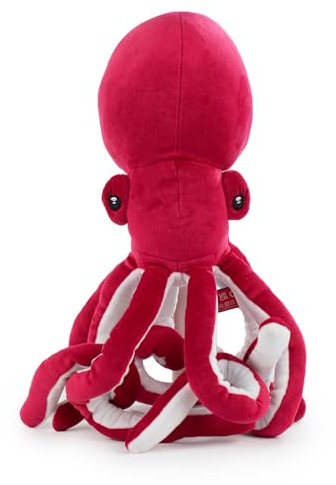 Barrado - Peluche Pieuvre Kawaii - 45cm - 16002527 (Rouge)