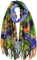 VENVSBEE Wendbarer Schal, weich, Kaschmir-Haptik, großer Schal, doppelseitiger Kunstdruck, warm, Pashmina, Klimt, Van Gogh, Geschenke, Art 27, Large