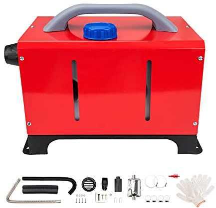 Chauffage diesel tout-en-un 12 V 5 kW, chauffage de voiture à trou unique avec télécommande et moniteur numérique pour voiture, camion, bateau, bus, camping-car et remorque, chauffage à air diesel R