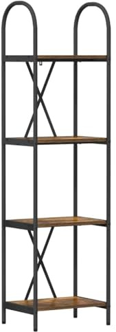 vidaXL Bookcase Shelves Rectangular Storage Units Standalone Shelves Modern Furniture for the Living Room