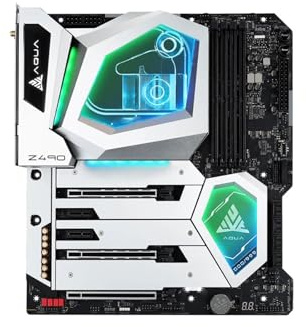 Scheda madre La scheda madre Fit For ASRock Z490 AQUA supporta i9-11900KF 10900K i7-11700K 10700F i5-11600 i5-10400F CPU 4xDDR4 4666MHz M.2 NVME HDMI ATX