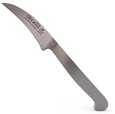 GÜDE Solingen - Schälmesser geschmiedet, 6 cm, Ganzstahl, KAPPA, Handmade Germany
