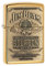 Zippo 1350002 Feuerzeug 254B Jim Beam Label Brass Emb