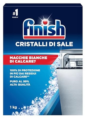 Finish Cristaux de sel, 1 kg Confezione singola