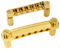 Musiclily ABR-1 Style Tune-O-Matic Steg und Saitenhalter Set for Epiphone Les Paul SG E-Gitarre, Gold