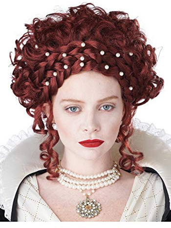 California Costumes Elizabethan Wig for Women Standard