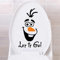 Aufklebe Gefrorene Königin Aufkleber Sticker WC Toilettendeckel Decor für Kinder 15x25 Cm,2er-Set