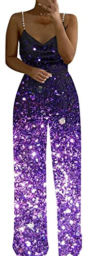 Jumpsuit Damen Elegant Overall Hosenanzug Playsuit,Neckholder Jumpsuit,Jumpsuit Beige Damen,Arbeitsoverall Rot,Flieder Jumpsuit,Jumpsuit Mit Trägern,Damen Overall Festlich