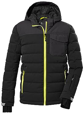 Killtec Jungen Ksw 123 Bys Ski Qltd Jckt Skijacke/Steppjacke mit Kapuze und Schneefang