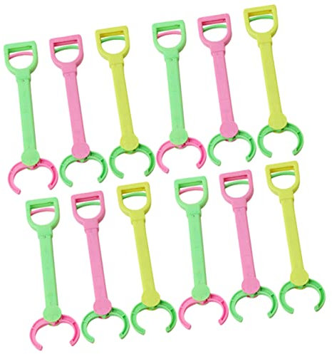 Toyvian 20st Mechanisches Clip-Spielzeug Lustiges Spielzeug Lustige Spielzeuge Mini-spielzeuggreifer Grabber Reacher-Tool Roboter-greifer-Spielzeug Roboterarm Maschine Plastik Puzzle Kind