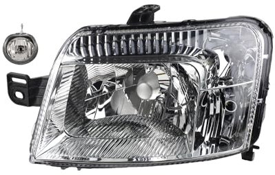 Johns, Scheinwerfer Halogen Haupt passend für Fiat Panda 169 09/03-07/09 H4 Li. + Nebel