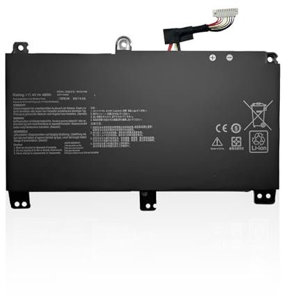 szyuya 11.4V 48Wh B31N1726 Batterie d'ordinateur Portable pour ASUS TUF Gaming FX504GD FX504GE FX504GM FX505 FX504 FX504G FX505DV FX80G FX80GD FX86 Series