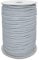 Polyester-Schnur 100m Kordel Seil Bekleidungskordel Makrameeschnur weiche Häkelbindung Ø ca. 6mm, Farbe:336 - hellgrau