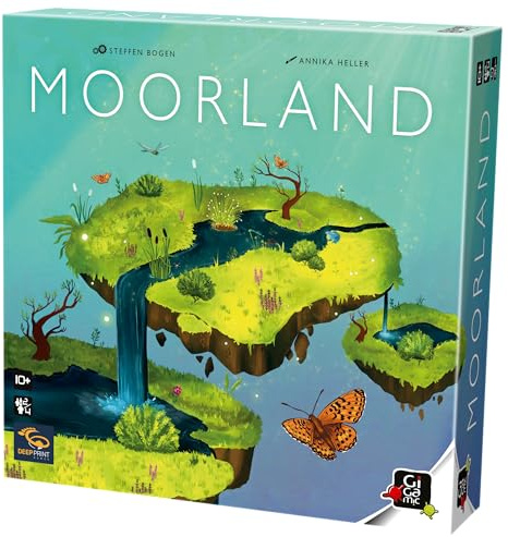 Gigamic - Moorland – EIN Ressourcen-Management-Spiel – für 2 bis 4 Spieler – ab 10 Jahren