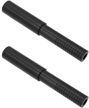 LT Easiyl Golfschläger-Verlängerungsstange, Schwarz, 2 Stück, 102 x 15 mm | Hohe Festigkeit, universell, Zubehör