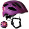 Kinderfahrradhelm Herz lila | Fahrradhelm für Kinder von 6-12 Jahren für Fahrräder, Skateboards, Mountainbikes, Skates, mit abnehmbaren Polstern und Einstellbarer Größe |