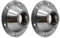 Tiardey Soportes de Mesa para caravanas y autocaravanas: Base de Aluminio para autocaravanas y autocaravanas, Accesorio Plateado para mesas de Yates, tamaño Compacto 16,7 x 16,7 x 4,5 cm