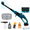 Cordless Pressure Washer Compatible with Makita 18V Battery Brushless Power Washer, Adjustable Nozzle for Car Floor Fence Wall Cleaning (Tool only, no battery)