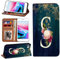 Case For iPhone SE 3 (2022), iPhone SE 2 (2020) Case, iPhone 7/8 iphone 6 / 6S Silicone TPU inner case + PU Leather Flip Wallet Stand Phone Case Cover (initial letter S, iphone 6 / 6S)