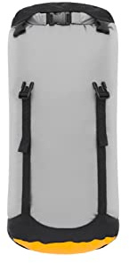 Sea to Summit eVac Compression Dry Bag, Waterproof Compression Sack, 13 Liter, High Rise Grey