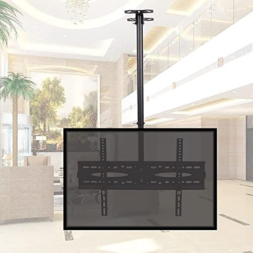 Multifunction Ceiling Tv Mount, Hanging Full Motion Tv Bracket Fits Most 32-72 Inch Flat Screen Tvs, With Loading 77Lbs/35Kg, Max 600X400Mm Tv Mount Tv Stand