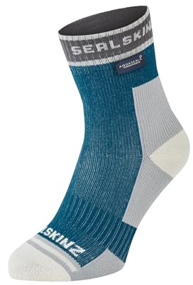 SEALSKINZ Holverstone Waterproof Ankle Length Lightweight Running Sock
