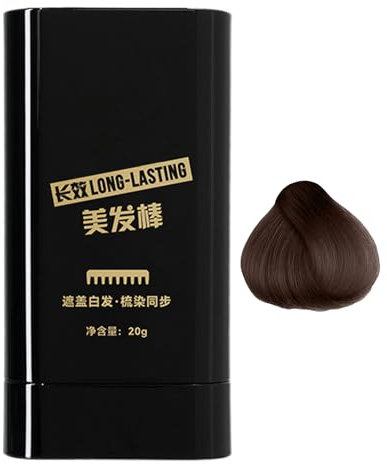 Tinte para el cabello con aplicador de peine, herramienta de tinte para el cabello, innovador aplicador de peine, a prueba de sudor, convenientes tintes naturales para el cabello para la mayoría de