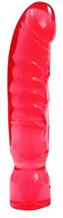 Doc Johnson Crystal Jellies - 12 Inch Big Boy - Pink