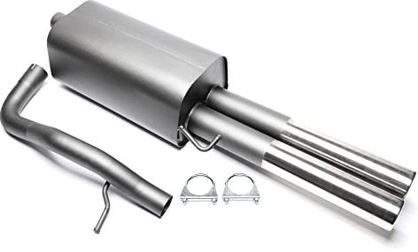 Sportendschalldämpfer Sportauspuff Sportschalldämpfer Sportendtopf Sport Endschalldämpfer Endtopf,