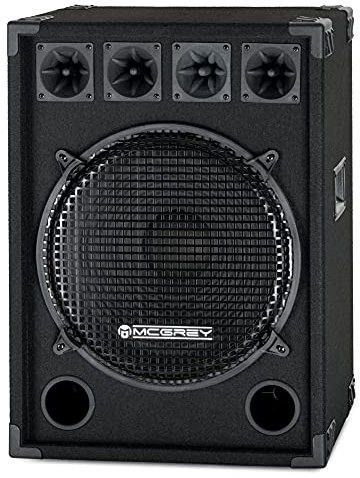 McGrey DJ-1522 - Altavoz para DJ, fiesta 800 W