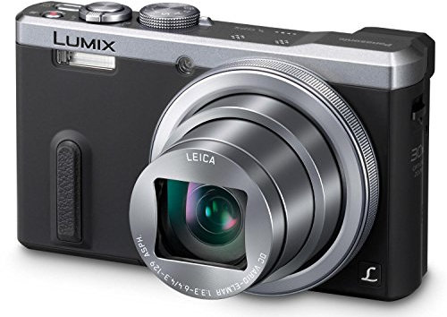 Panasonic Lumix DMC-TZ60 (18.9 MP, 30x Optical Zoom, 3-inch LCD) - Black - Silver