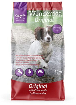 Wonderdog Original 15kg Adult Dry Dog Food with Joint Care & Herb Blend | Complete Balanced Nutrition for Active & Working Dogs