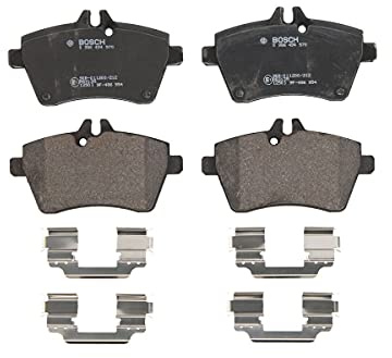 Bosch BP1491 - Auto Bremsbeläge vorne - 1 Set mit 4 Bremsbelägen | Bosch-Qualität - für weniger Bremsgeräusche und Bremsstaub - ECE-R90 zertifiziert - kupferfrei