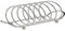 EDZARD Toastständer String (L 22 cm) in silber - Halter, Ständer für 6 Toast & Brot Scheiben - Brot lagern, Toasthalter, Toastständer, Halterung für den Tisch - als Geschenke für den Schwager