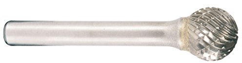 Projahn Hartmetallfräser, Form D Kugel d1 3,0 mm, Schaftdurchmesser 3,0 mm Kreuzverzahnung 700463030