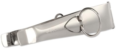 Arcos Pinza para Jamón Acero Inoxidable Nitrum. 120 mm. Serie Gadgets.ostiene y agarra fácilmente las lonchas jamón. Hoja resistente. Color gris.