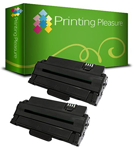 2 Toner kompatibel für Samsung SCX-4600, SCX-4600FN, SCX-4623F, SCX-4623FN, SCX-4623FW, ML-1910, ML-1911, ML-1915, ML-2525, ML-2525W, ML-2580N, SF-650, SF-650P | MLT-D1052L